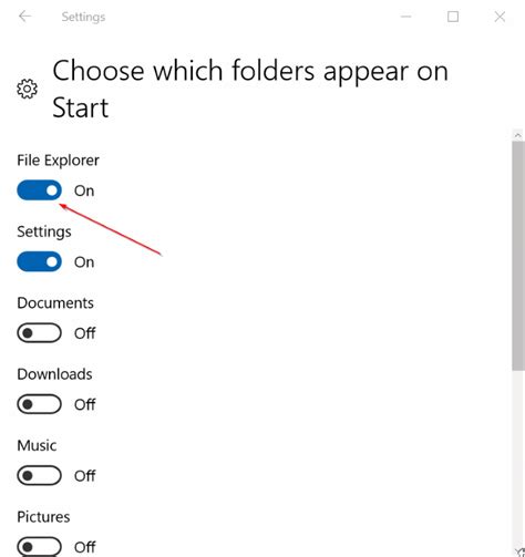 Fix File Explorer Icon Missing From Start Menu In Windows 10