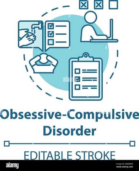 Obsessive Compulsive Disorder Concept Icon Ocd Mental Illness