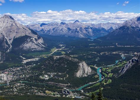 Sulphur Mountain Mountain In Banff National Park