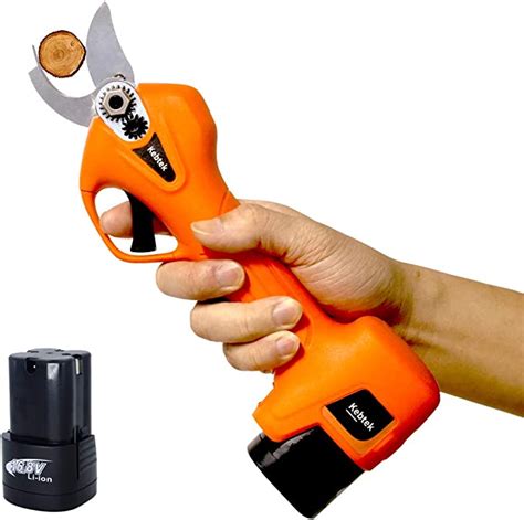 Kebtek Pruning Shears Battery Powered Electric Pruning Shears With 2