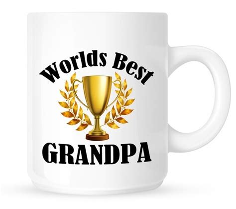 Items Similar To Worlds Best Grandpa Coffee Mug Grandfather T