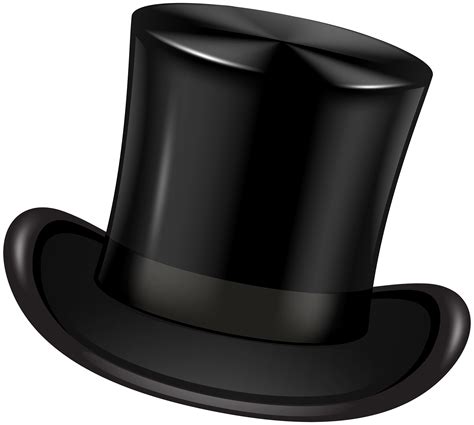 Black Top Hat Transparent Clip Art Png Image Gallery Yopriceville