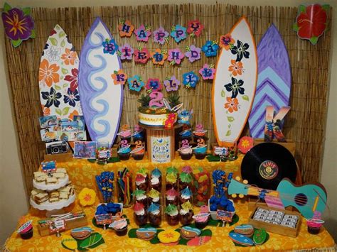 Lilo And Stitch Luau Birthday Party Ideas Photo 45 Of 56 Hawaiin Party