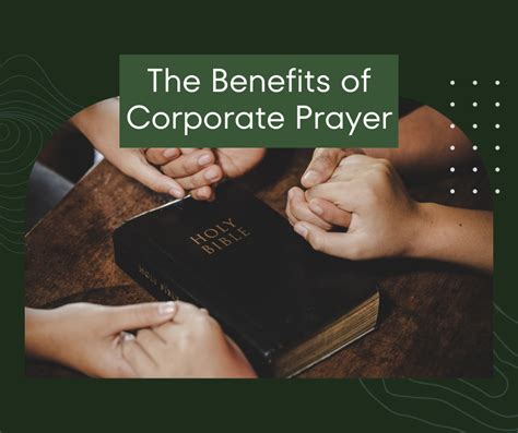 The Benefits Of Corporate Prayer Bogey Hills Baptist Church