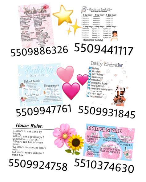 My Most Popular Decal Codes Roblox Bloxburg Decal Codes Roblox