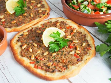 Lahmacun Turkish Pizza Flatbread Caroline S Cooking