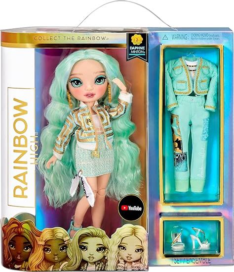 Rainbow High Daphne Minto Mint Light Green Fashion Doll With 2
