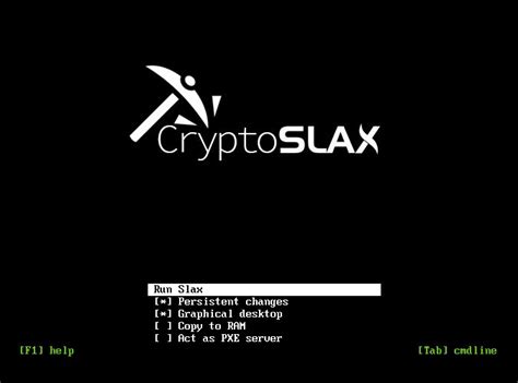 There are a couple of different versions of the operating system to choose from. CryptoSlax Linux Mining Distro