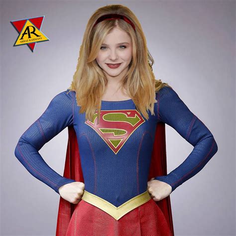 Chloe Grace Moretz Supergirl By Arbazrahmany On Deviantart Chloe