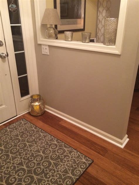 View a wide variety of color options here. Small entry foyer painted with Lyndhurst Gallery Beige ...