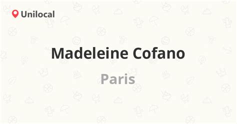 8,200 likes · 54 talking about this. Madeleine Cofano - Paris, 11 rue St Florentin (Avis ...