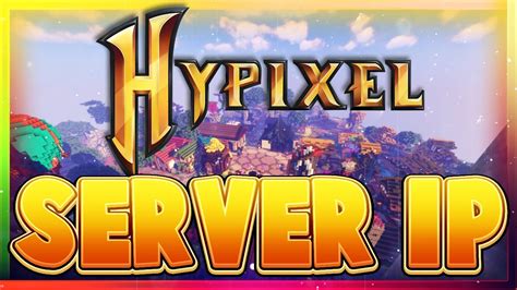 Minecraft Hypixel Server Ip Address In 2021 Mchypixelnet Youtube