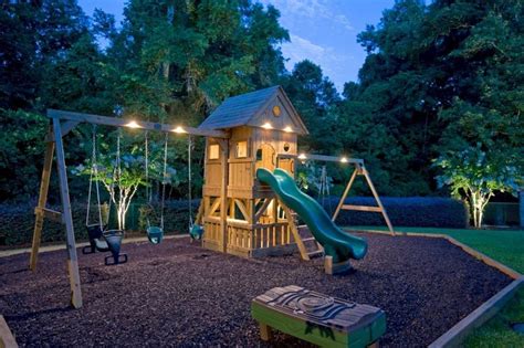 The Best Backyard Playground Ideas For Kids 07 These Lights Are Great