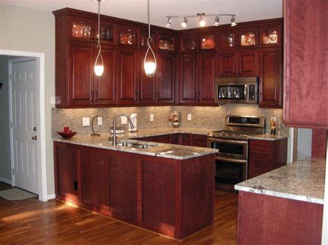 Natural Cherry Kitchen Cabinet Are Beautiful And Ideally Suited For Those Looking For A Warm