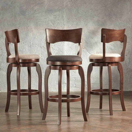 Check spelling or type a new query. McAllister Brown Oak High Back Swivel Seat Bar Stool, Grey ...