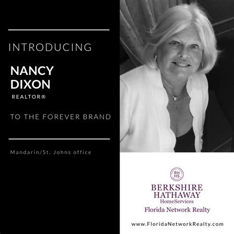 Berkshire Hathaway Homeservices Florida Network Realty Welcomes Nancy