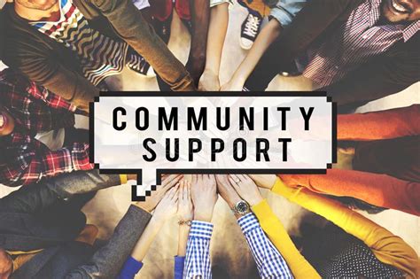 Community Support Connection Togetherness Society Concept Aff