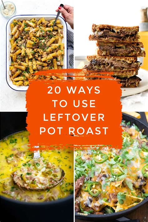 Ways To Use Leftovers Pot Roast In 2021 Leftover Pot Roast Easy Leftover Recipes Pot Roast