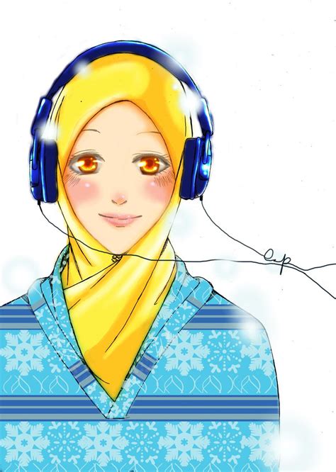 60+ gambar kartun muslimah lucu, cantik, sedih terbaru. Gambar Animasi Muslimah Pakai Headset : Main Game Makin Seru Dengan 11 Headphone Gaming Murah Di ...
