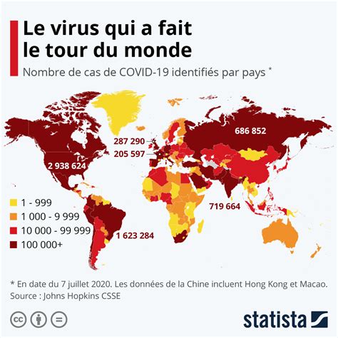 Carte Coronavirus La Contamination Saccélère Le Point Pays Par Pays