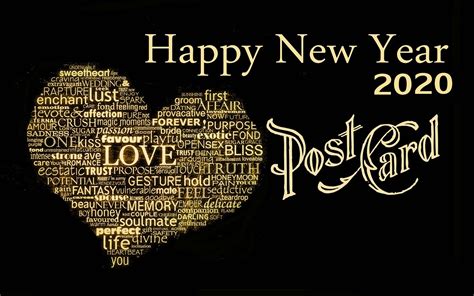 Happy New Year 2020 Love Wallpapers Wallpaper Cave