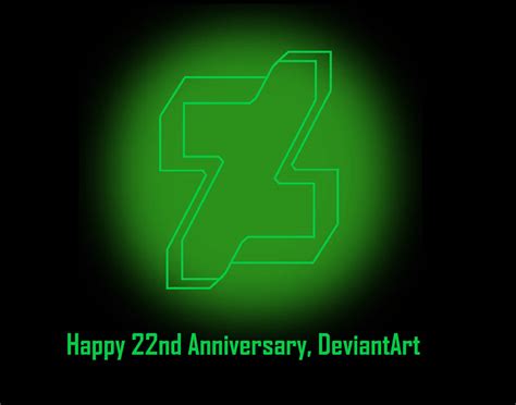 Happy 22nd Anniversary Deviantart By Adrianmacha20005 On Deviantart