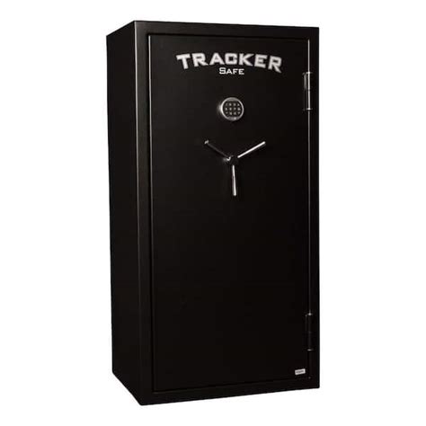 Tracker Safe 24 Gun Fire Resistant Electronic Lock Black Powder Coat