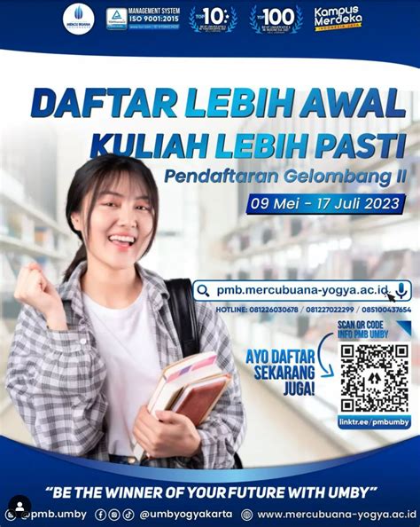 Kelas Karyawan Universitas Mercu Buana Yogyakarta buka Pendaftaran