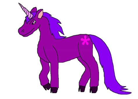 Purple Unicorn By Phantomdragoness Fanart Central