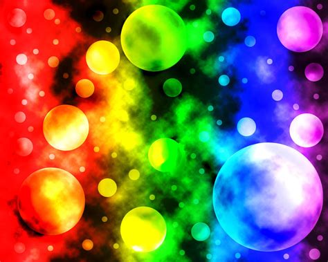 Rainbow Bubbles By Mad Passion On Deviantart