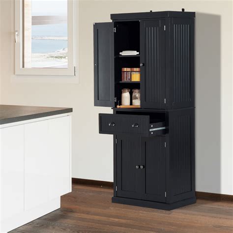 Homcom Traditional Kitchen Cupboard Freestanding Storage Cabinet With
