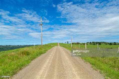 Green Pastures Beside A Country Road High Res Stock Photo Getty Images