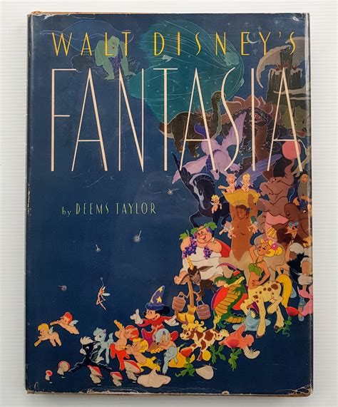 1940 Walt Disneys Fantasia By Deems Taylor Signed First Edition