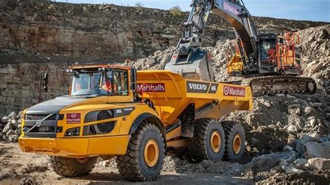 Volvo Construction Equipment Helps Marshalls Manage Its Quarry