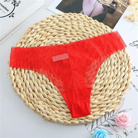 Cheap Amazing Women Lingerie G String Lace Underwear Femal Sexy T Back Thong Sheer Panties Japan