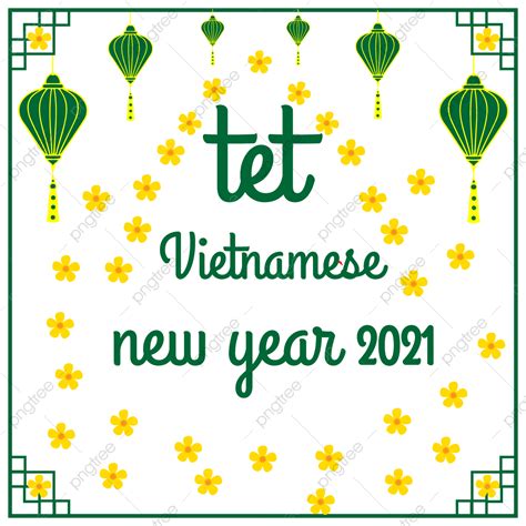 Tet New Year Vector Hd Images Vietnamese New Year Tet Png Transparent