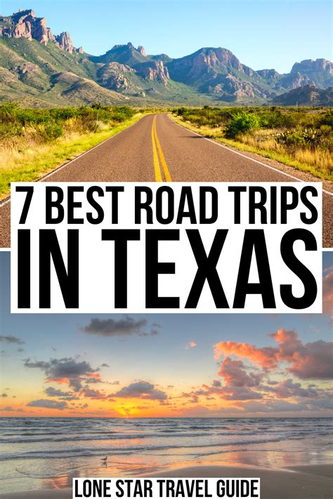 7 Best Road Trips In Texas Road Trip Fun Trip Road Trip Destinations