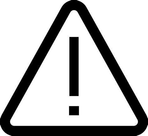 Warning Triangle Png Clipart Best