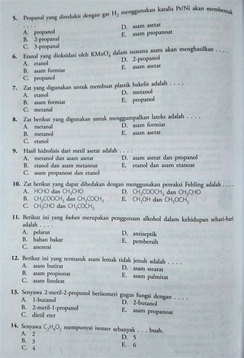 Pada kali ini, kami akan membagikan lagi latihan soal materi 10. Soal Dan Jawaban Kimia Unsur Kelas 12 | kumpulan soal skd