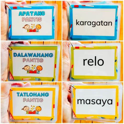 Flash Cards Pagsasanay Sa Pagbasa Ng Tagalog Reading Practicetoys My