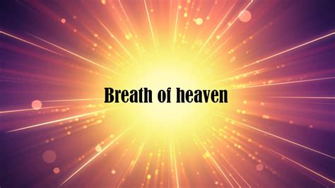 breath of heaven youtube