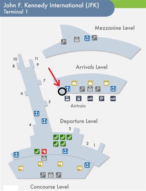 Jfk Terminal 1 Parking Map
