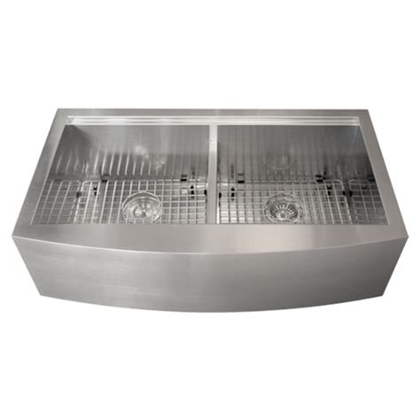 The best stainless steel sinks available anywhere. Ticor TR9030 16-Gauge Stainless Steel Apron Kitchen Sink ...