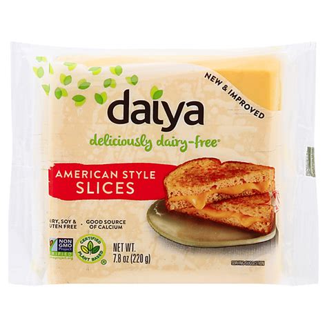 Daiya American Style Cheeze Slices 7 8 Oz Frutas Y Vegetales Selectos