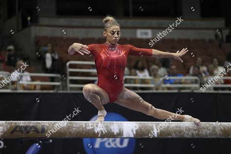 Gymnast Ashton Locklear On First Day Editorial Stock Photo Stock