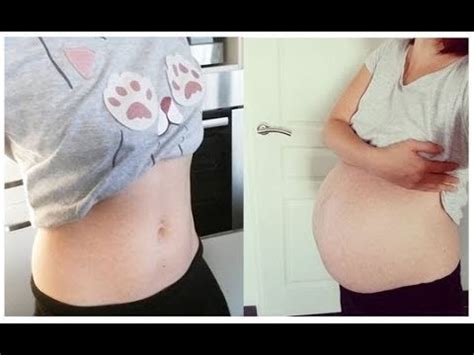 Evolution de mon ventre pour ma deuxième grossesse YouTube