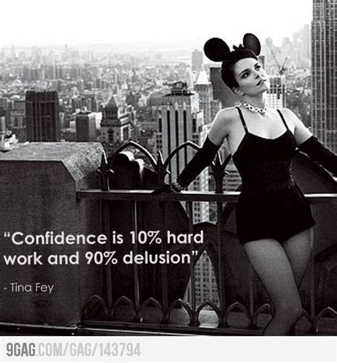 Confidence Is Tina Fey Words Quotes