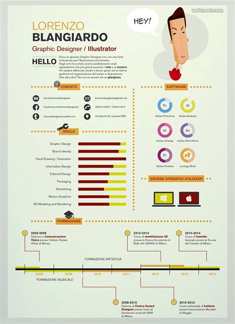 Using graphic designer resume samples can help you format and write your own graphic designer resume so you can get hired for your next job. 50 Creative Resume Design Samples that will make you ...