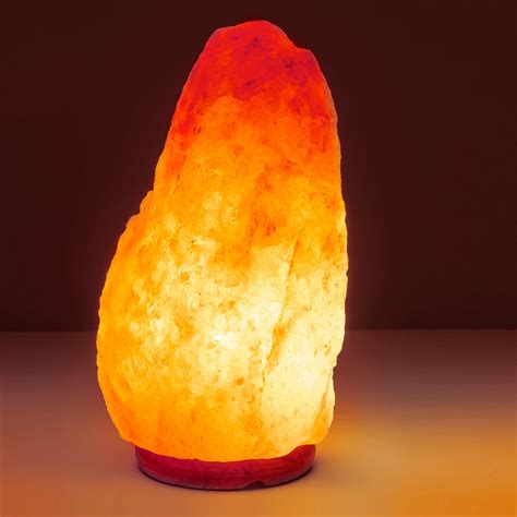 Himalayan Crystal Salt Lamp - Medium (8.5"H x 5"D) | Earth Luxe Canada