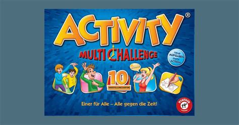Activity Multi Challenge Board Game Boardgamegeek